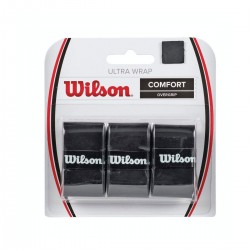 Wilson Grip Ultra Wrap Black - 3 Pcs black 
