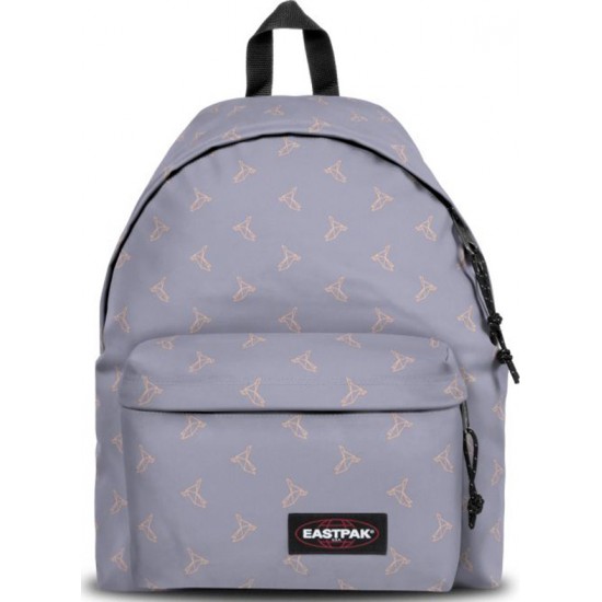 Eastpak EK62092X backpack Padded mini birds 24lt  grey/pink