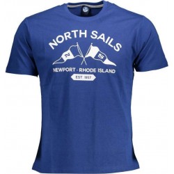 North sails 902348-790 t-shirt RHODOS ocean blue 