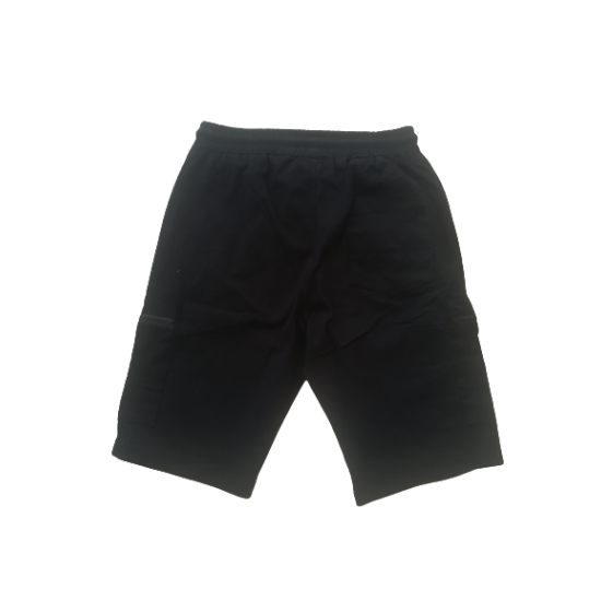 Madmext short 5738-black cargo with 2 zips 