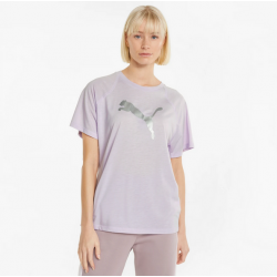 Puma 847070-17 Evostripe Women's T-shirt colour: Lavender Fog