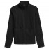 NOSH4-PLD350-20S 4F fleece wmn's zip sweatshirt black 