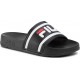 FILA 1010901-25Y slipper MORRO BAY WMN Black/white/red