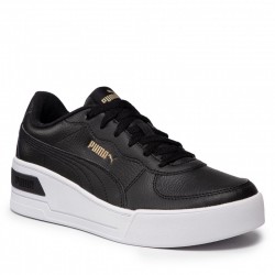PUMA 380750-02 Skye Wedge wmn sneaker black/white/gold