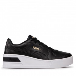 PUMA 380750-02 Skye Wedge wmn sneaker black/white/gold