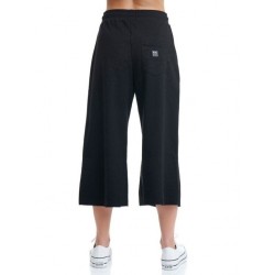 1CBodyTalk Pants Παντελόνι Φόρμας Καμπάνα Μαύρο
