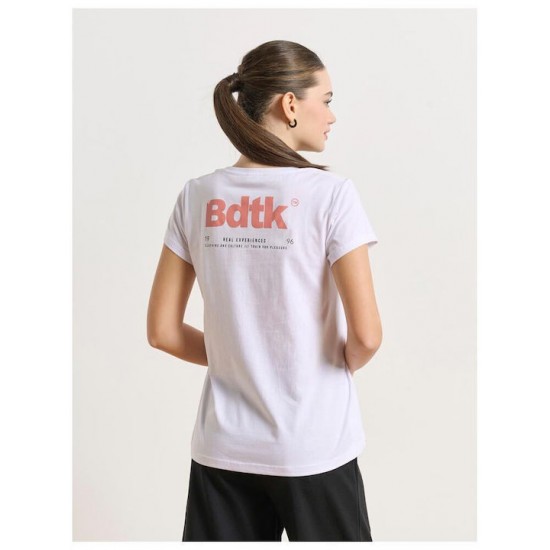 BodyTalk Γυναικείο T-shirt Λευκο BodyTalk Γυναικείο T-shirt Λευκο