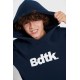 BDTK 1232-751025 JR sweatshirt hoodie B CL - ocean/white