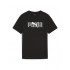 Puma Παιδικό T-shirt Μαύρο Logo