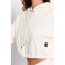 Bdtk 1232-901325-00965 `Ηomewear` wm's hooded sweatshirt - mocca 