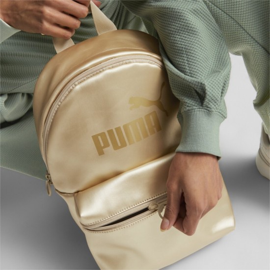 Puma 079476-04 Core Up Backpack - beige/gold