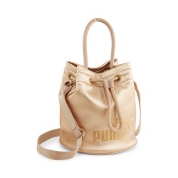 Puma 079864-02 Core Up Bucket Cross-Body Bag - gold