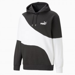 Puma 674099-01 Hoodie Moletom POWER Cat - black/white