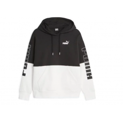 Puma 676023-01 Power Colorblock sweatshirt - black/white
