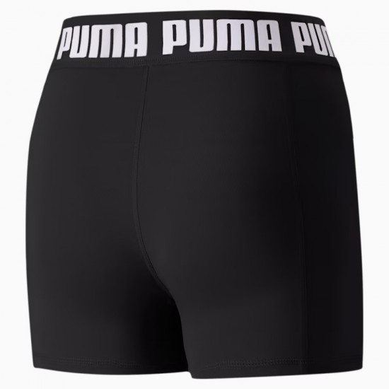 PUMA 521651-01 TRAIN STRONG Women's 3" Tight Shorts - black