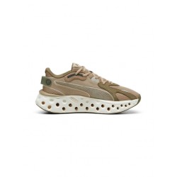 Puma Softride Frequence Ανδρικά Αθλητικά Παπούτσια Running Λάδι Μπεζ