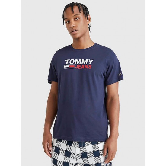 Tommy Hilfiger Ανδρικό T-shirt Navy 