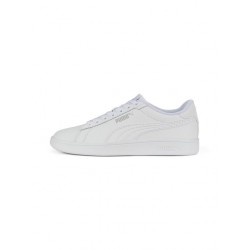 Puma Παιδικά Sneakers Smash 3.0 Λευκά