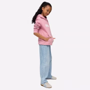 Puma 684896-65 Essential 1 Logo Childrens Hoodie Pink - Image 2