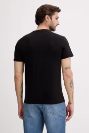 Tommy Hilfiger DM0DM21539 Mens T-Shirt Black - Image 3