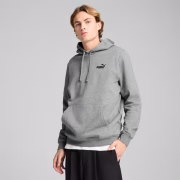 Puma 682574-03 Men's Essentials Small No. 1 Logo Hoodie Gray