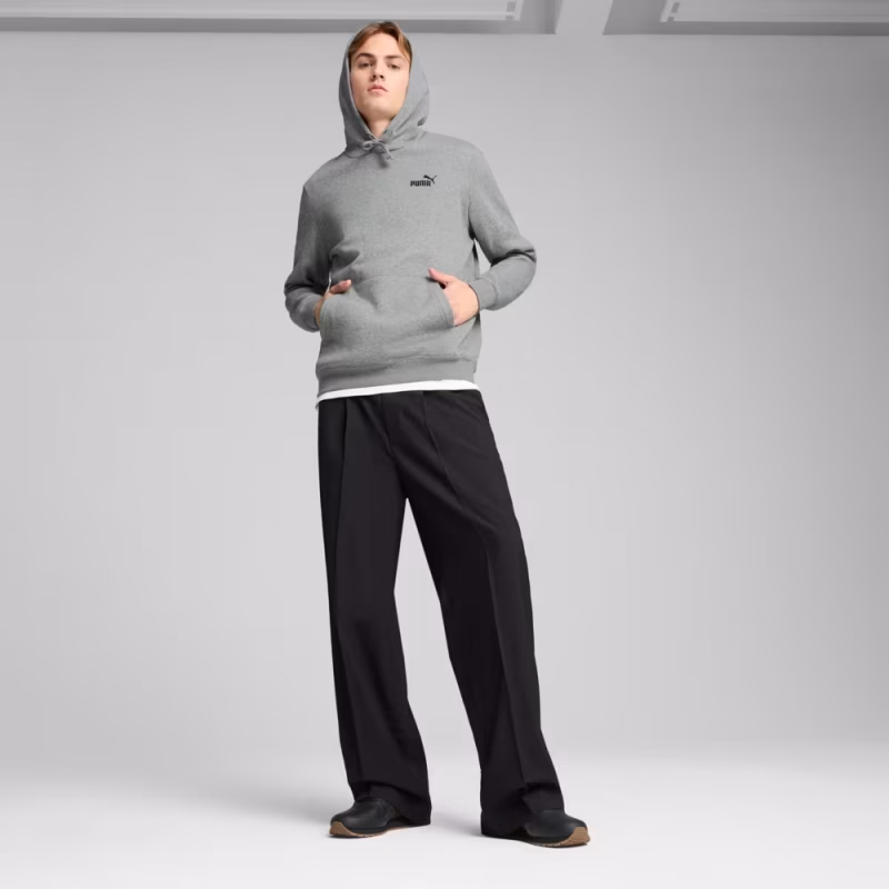 Puma 682574-03 Men's Essentials Small No. 1 Logo Hoodie Gray - Image 2