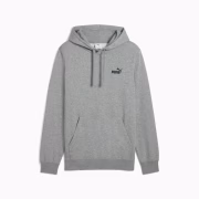 Puma 682574-03 Men's Essentials Small No. 1 Logo Hoodie Gray - Image 4