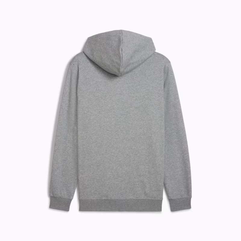 Puma 682574-03 Men's Essentials Small No. 1 Logo Hoodie Gray - Image 5