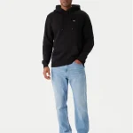 Tommy Hilfiger DM0DM20742-BDS Mens Regular Hoodie Black