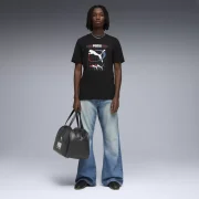 Puma 691786-01 Graphic Execution Mens T-Shirt Black - Image 3