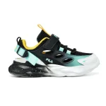 Fila Wave Memory Velcro 3YF61009-050 Kids' Sandal Shoes Black-Yellow