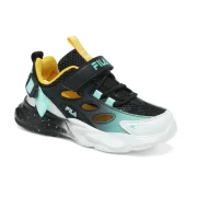 Fila Wave Memory Velcro 3YF61009-050 Kids' Sandal Shoes Black-Yellow - Image 2
