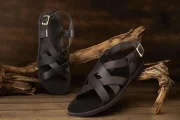 Tsavalas Mens Leather Sandals Tsav-San-011 Brown - Image 3