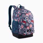 Puma Academy 29L All-Over Print Backpack 091150-27 Midnight Petrol-Red