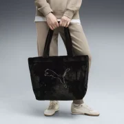 Puma UP FUR Shopper Bag 092765-01 Black