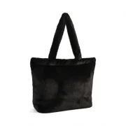 Puma UP FUR Shopper Bag 092765-01 Black - Image 3