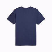 Puma TAD ESSENTIALS Heather Cat Tee Men 525920-06 Navy Heather - Image 2