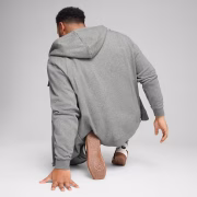 Puma ESS Full-Zip Hoodie 682590-03 Gray - Image 2