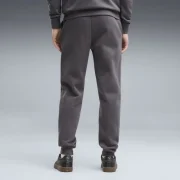 Puma ESS 2 COLOR Logo Mens Sweatpants Moody Gray - Image 2