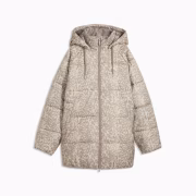 Puma Style Padded Relaxed Womens Jacket 694610-81 Mouse Gray - Image 3